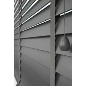 Gri 50 Mm Ahşap  Jaluzi 100x220 cm