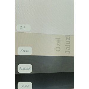 Krem Screen Kumaş Dikey Perde  Döndürülebilen Tam Açık Ya Da Tam Kapalı  Screen Kumaş Dikey