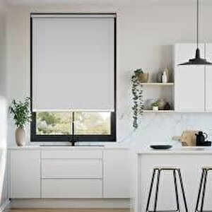 Beyaz Blackout (karartma) Stor Perde 220x250 cm