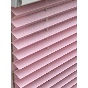 Pembe Cam Balkon Ve Ofis Plise Perde(plain 15) 55x200 cm