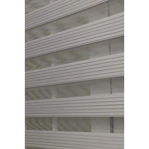 Gri Dar Piliseli Zebra Perde 100x260 cm