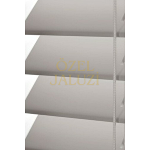 Açık Gri 50 Mm Ahşap  Jaluzi 130x160 cm