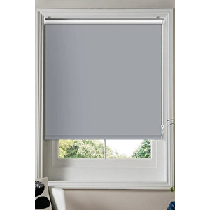 Gri Blackout (karartma) Stor Perde 130x200 cm