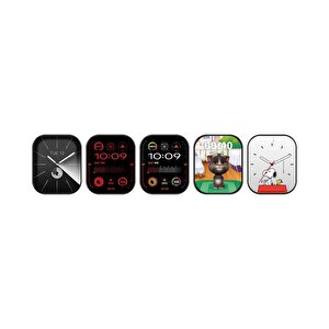 45mm Amoled Ekran Akıllı Saat Siyah Wt5 Pro