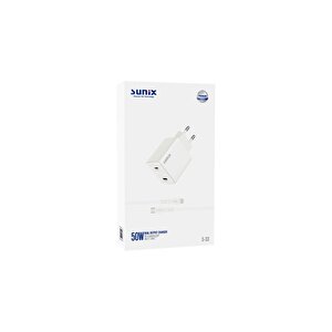 50w Usb-c Ve Usb-l Çift Çıkışlı Type-c Lightning Şarj Aleti Seti S-33