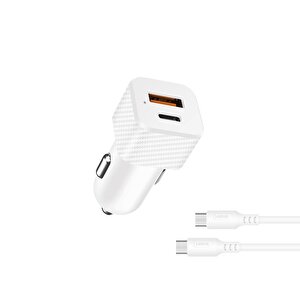 Sunix 20w Qualcomm 3.0 Usb-c Araç Şarj Seti C-20