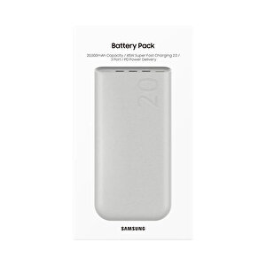 Samsung Eb-p4520x 20.000 Mah 45w Süper Hızlı Powerbank Samsung Türkiye Garantili