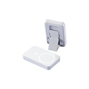 10.000 Mah Manyetik Powerbank Beyaz Pb-47