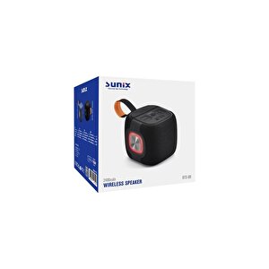 2400mah Ledli Taşıma Kancalı Bluetooth Hoparlör Siyah Bts-89