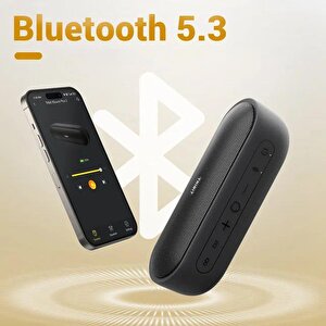 Tribit Xsound Plus 2 30w 24 Saat Oynatma Süresi Ipx7 Su Geçirmez Taşınabilir Bluetooth Hoparlör Siyah