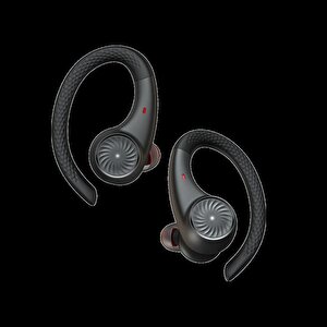 Tribit Movebuds H1 Ultra Net Telefon Görüşmesi Ipx8 Su Geçirmez 65 Saat Oynatma 5.2 Bluetooth Kulak İçi Kulaklık Siyah