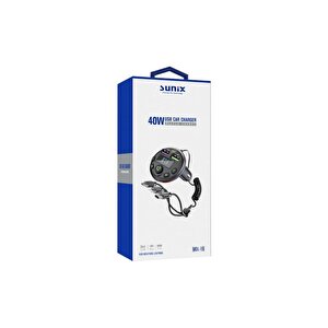 40w 3.4a 3in1 Fm Araç Modülatörü Mdl-15