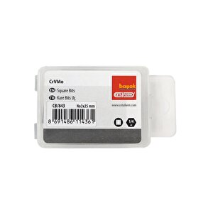 Kare Uçlu Bits No 3 X 25 Mm Cb/843