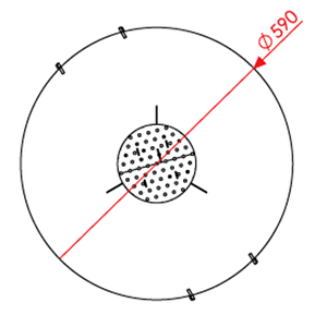Ateş Çukuru 3500 Plate Izgara