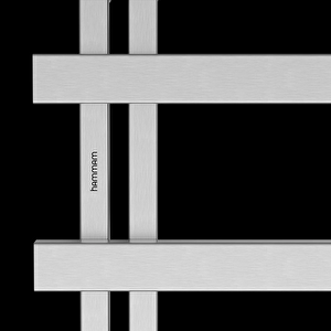 1000x500 Terra Fırça Mat Inox Paslanmaz Çelik Havlupan