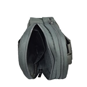 Taktikal Molle 610d Cordura Palaska Bel Çantası Siyah