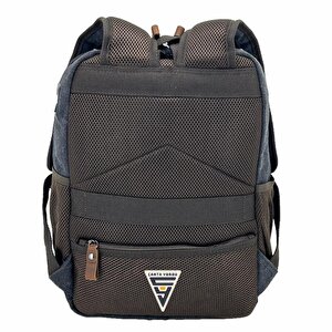 Ççs London 51567 Kanvas Laptop Bölmeli Sırt Çantası Siyah
