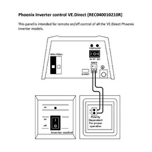 Victron Phoenix İnvertör Kontrol Ve.direct Rec040010210r