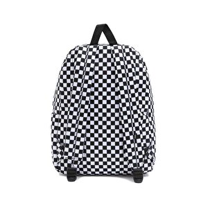 Vans Mn Old Skool Check Backpack Sırt Çantası Damalı Beyaz U