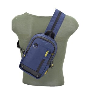 Newish Polo Imperteks Su Geçirmez Bodybag Sırt Çantası Lacivert