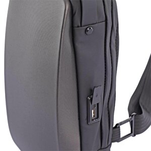 Ççs Crossbody 51467çapraz Askılı Sırt Çantası Siyah