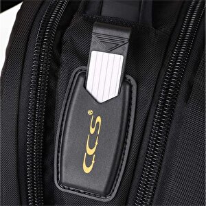 Ççs 51248 Su Geçirmez Usb Girişli Laptop Bölmeli Sırt Çantası