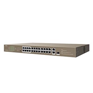 Tef1126p-24-250w 24port 10/100 Yöneti̇lemez Poe Switch