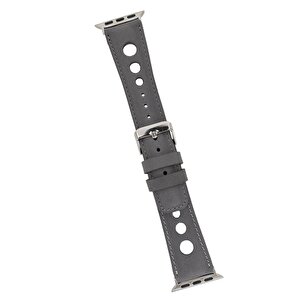 Apple Watch Uyumlu Deri Kordon Çember 42-44-45mm Rst9