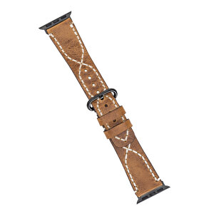 Apple Watch Uyumlu Deri Kordon 42-44-45mm Dian V18