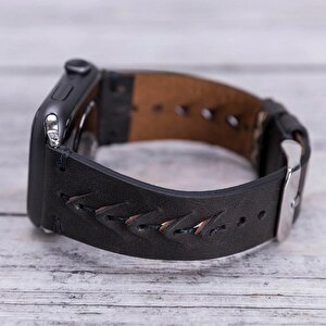 Apple Watch Uyumlu Deri Kordon 42-44-45mm Tn1 Boras