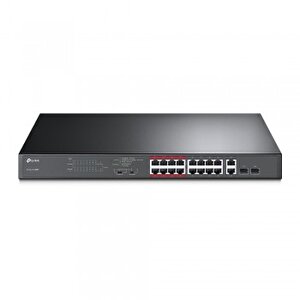 Tl-sl1218mp 16port 10/100 Yöneti̇lemez Poe Switch