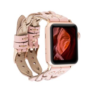 Apple Watch Uyumlu Deri Kordon York Double Tour Nu2