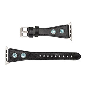 Apple Watch Uyumlu Deri Kordon 38-40-41mm Slim Tr Rst1