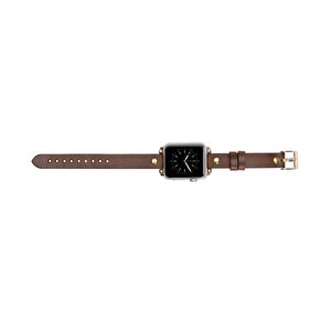 Apple Watch Uyumlu Deri Kordon 42-44-45mm Ferro Gt Rst2e