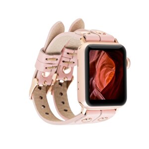 Apple Watch Uyumlu Deri Kordon Ely Double Tour Nu2