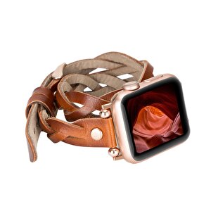 Apple Watch Uyumlu Deri Kordon 38-40-41mm Dt Rt Rst2ef