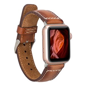Apple Watch Uyumlu Deri Kordon Sen 38-40-41mm Rst2ef