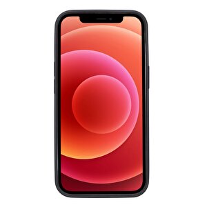 Apple Iphone 13 Pro Uyumlu Deri Kartlıklı Arka Kapak G16 Yeşil