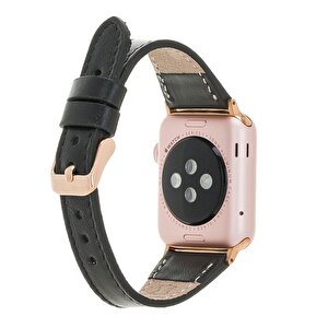 Apple Watch Uyumlu Deri Kordon 38-40-41mm Slim Rst1
