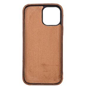 Apple Iphone 13 Pro Max Uyumlu Deri Arka Kapak Rock G2