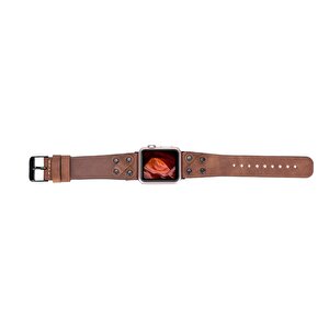 Apple Watch Uyumlu Deri Kordon Cross 42-44-45mm Bt Tn02