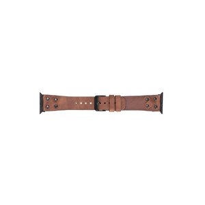 Apple Watch Uyumlu Deri Kordon Cross 42-44-45mm Bt Tn02