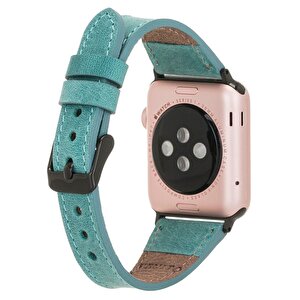 Apple Watch Uyumlu Deri Kordon 42-44-45mm Slim Cz12