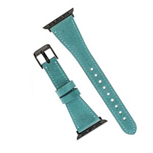 Apple Watch Uyumlu Deri Kordon 42-44-45mm Slim Cz12