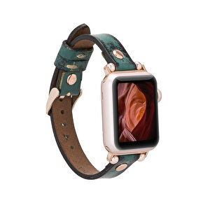 Apple Watch Uyumlu Deri Kordon 38-40-41mm Rt V6sef