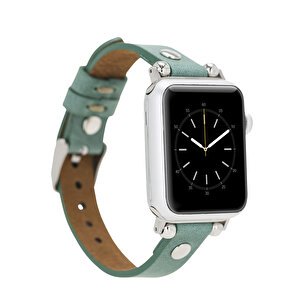 Apple Watch Uyumlu Deri Kordon 38-40-41mm Ferro St Cz12