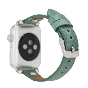 Apple Watch Uyumlu Deri Kordon 38-40-41mm Ferro St Cz12