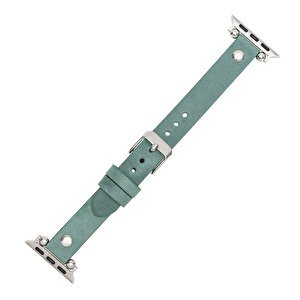 Apple Watch Uyumlu Deri Kordon 38-40-41mm Ferro St Cz12