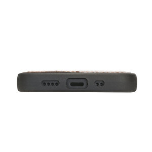 Apple Iphone 12 Mini Uyumlu Deri Arka Kapak Rst2ef Taba