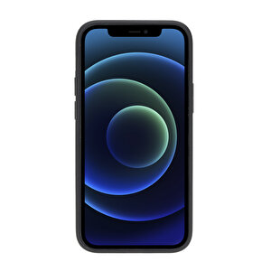 Apple Iphone 12 Mini Uyumlu Deri Arka Kapak Rst2ef Taba